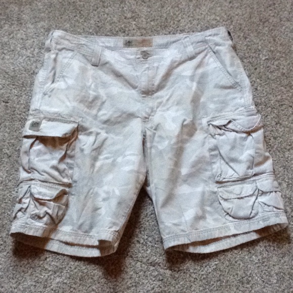 LEE DUNGAREES MEN/'S CARGO SHORTS WAIST SIZE 29 NWT DARK GRAY